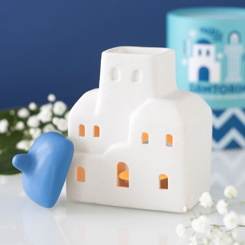 Something Different - Santorini and Wax Warmer Brûleur fioul - Blanc